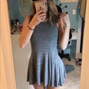 Gray brandy melville dress!