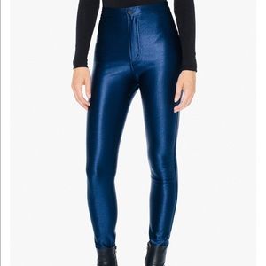 American Apparel Navy Disco Pants