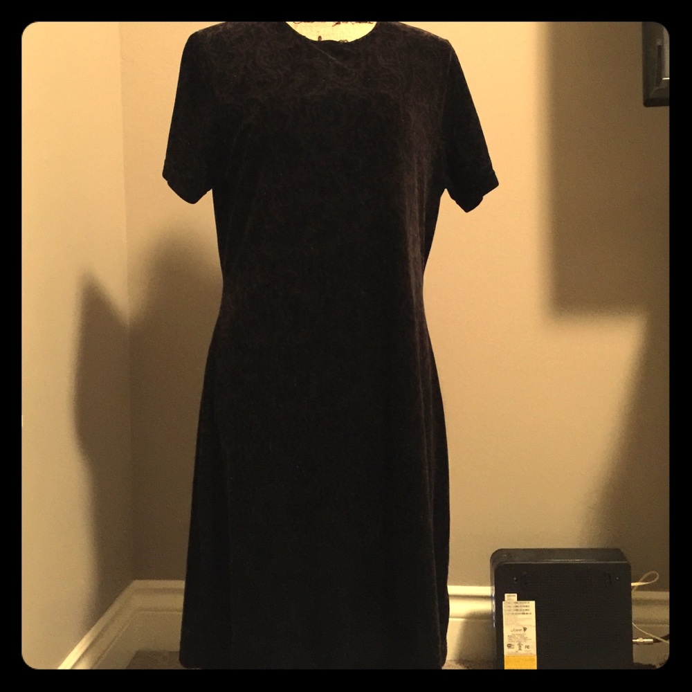 90s velvet dress
