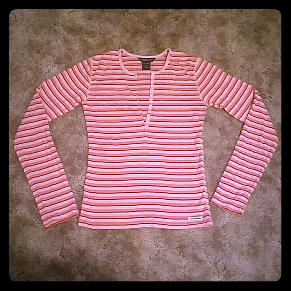 Abercrombie Striped Long Sleeve Shirt