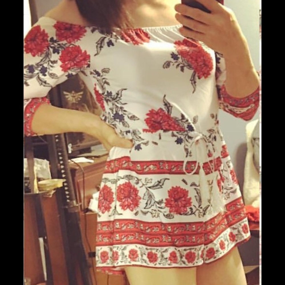 Beautiful custom romper New!