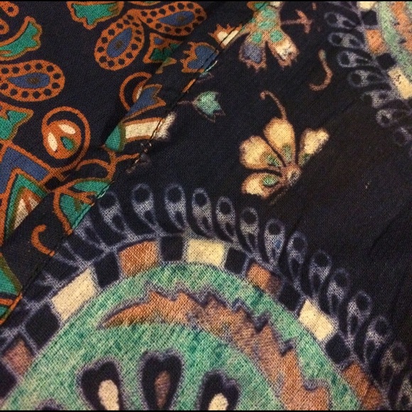 Blue and Brown Tapestry - Picture 4 of 4