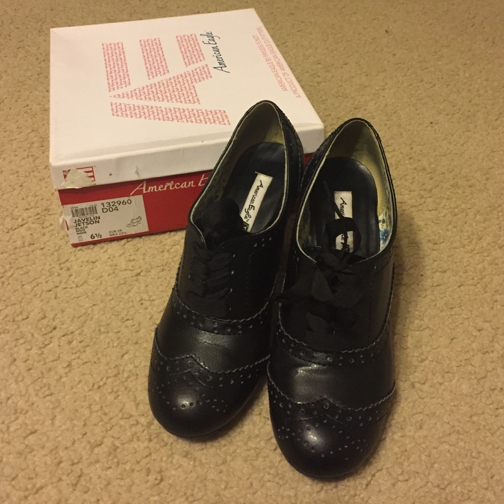 Oxford style booties