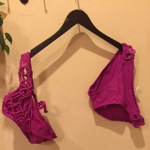 BECCA Magenta bikini