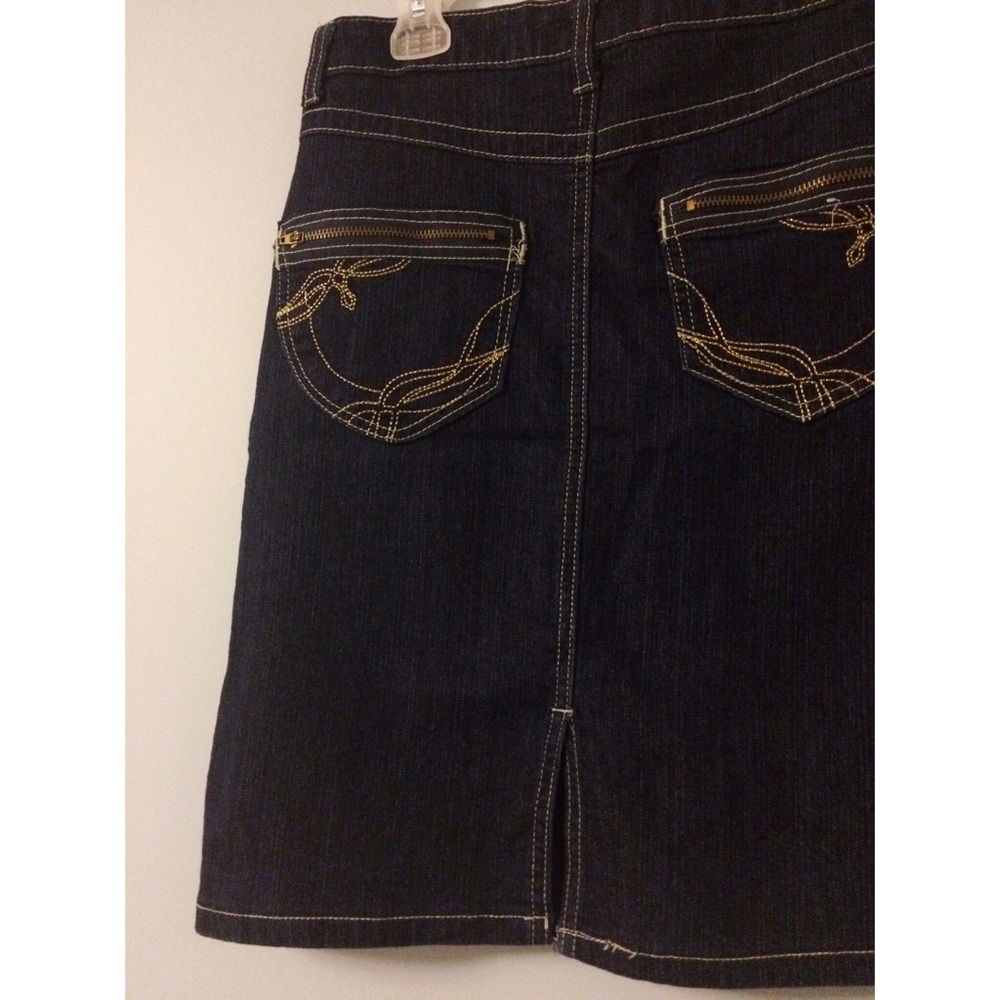 Vintage Harlem Jean Skirt