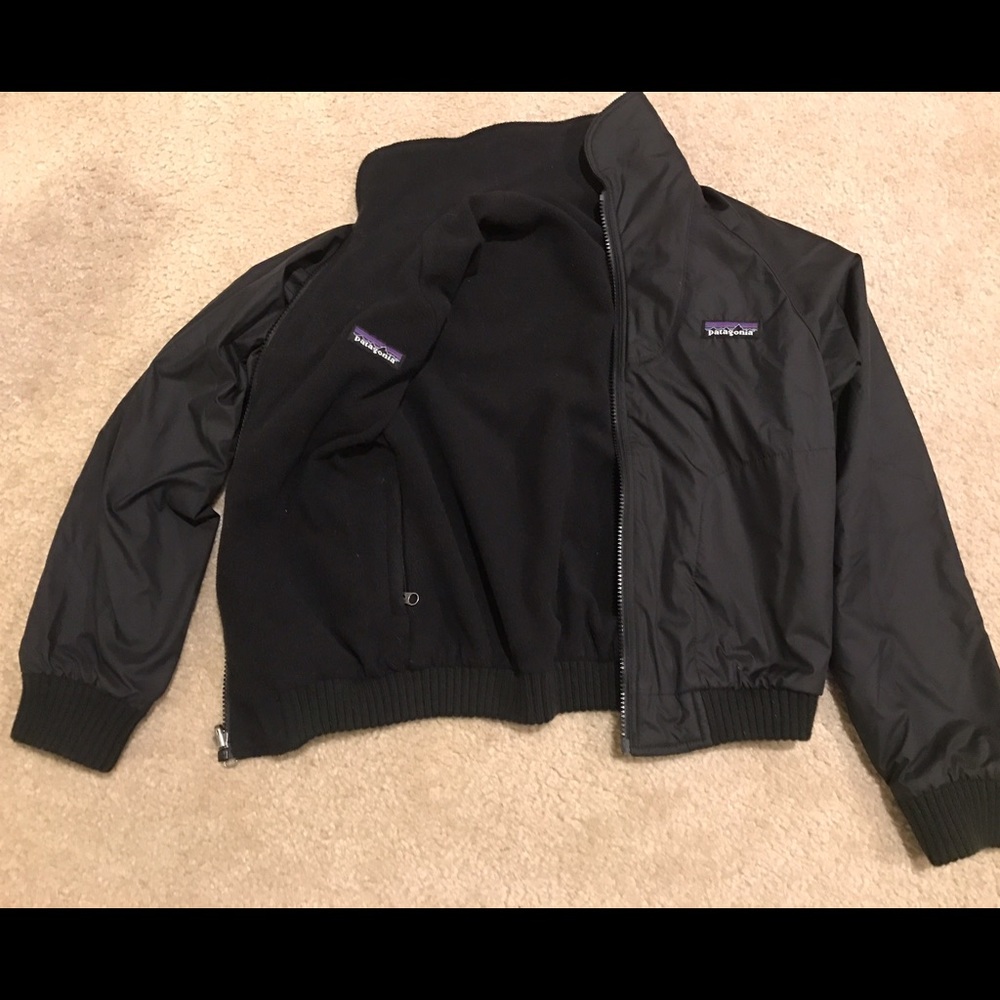 Women's bomber Patagonia wind/fleece reversible xs