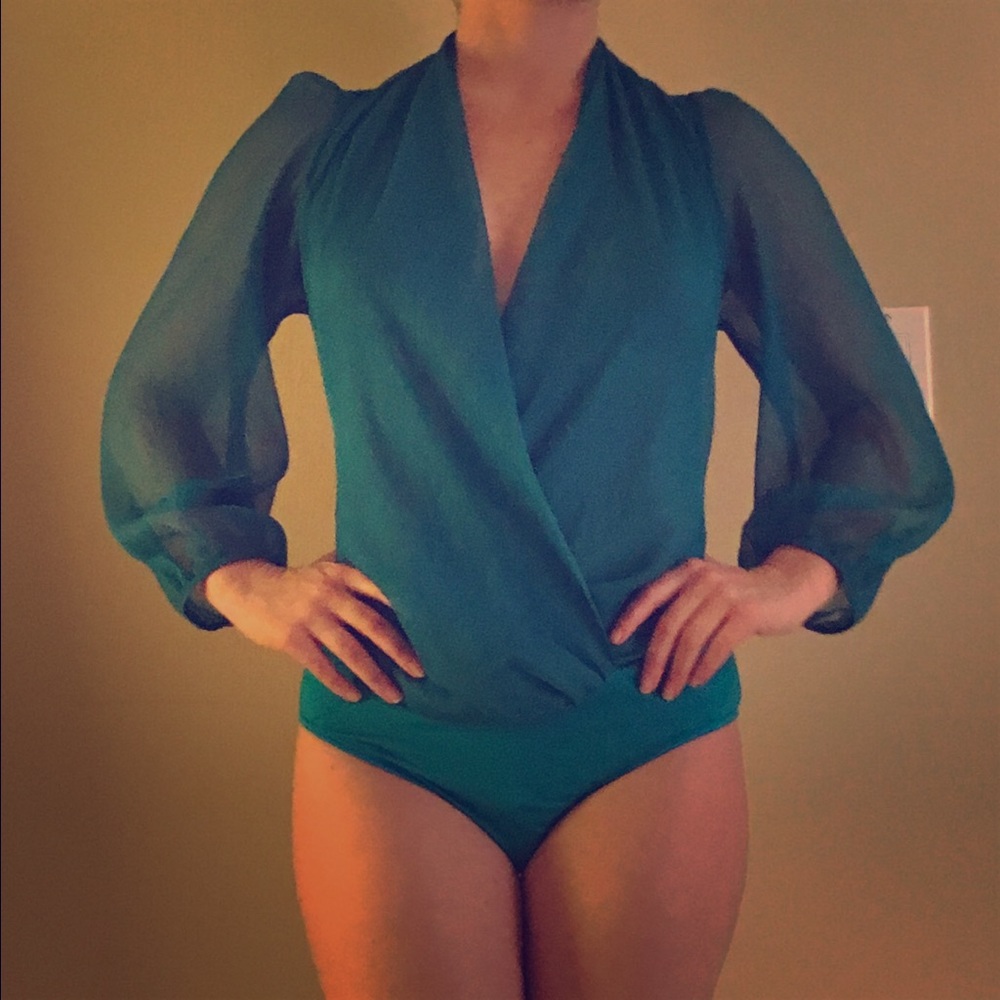Aqua bodysuit