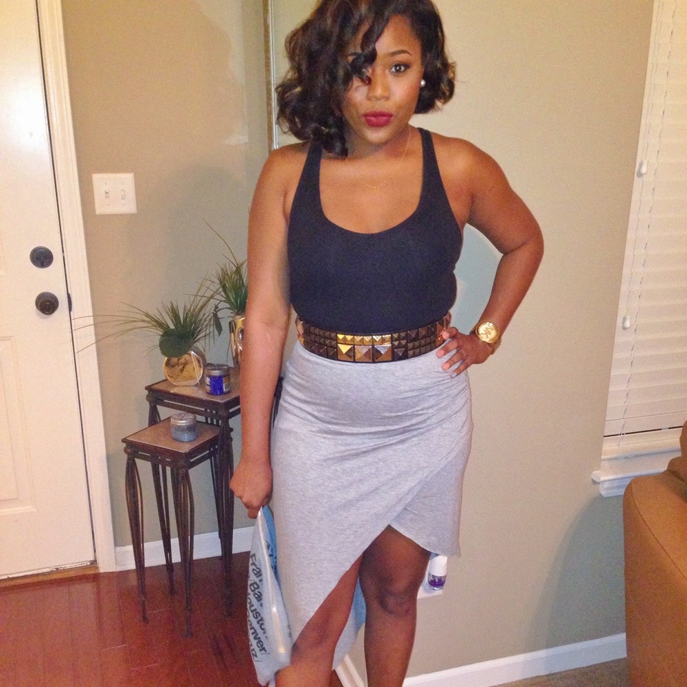 BCBG Generation Asymmetrical Skirt