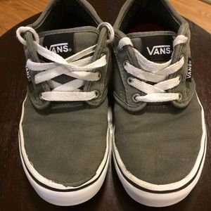 Vans grey youth size 13.5