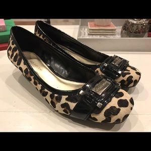 Antonio Melani animal print flats