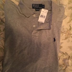 Polo by Ralph Lauren Gray Polo Shirt