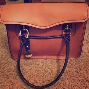 Faux leather purse