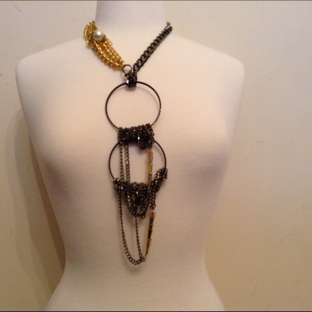 Black & Gold necklace