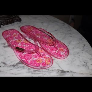 Lilly Pulitzer Jelly Sandals - SZ 7 - Never Worn