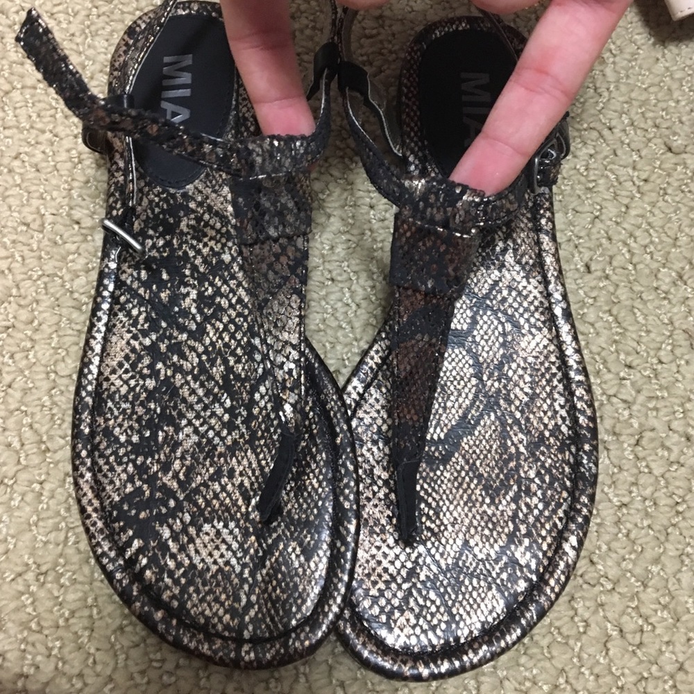 Snakeskin Sandals