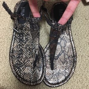 Snakeskin Sandals
