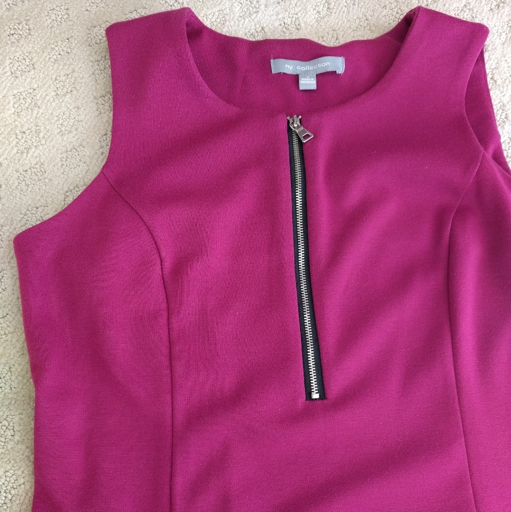 Simple office dress from NY Collection sz Small - Picture 2 of 5