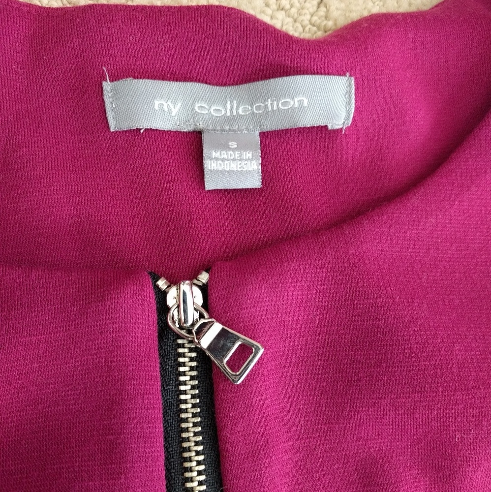 Simple office dress from NY Collection sz Small - Picture 3 of 5