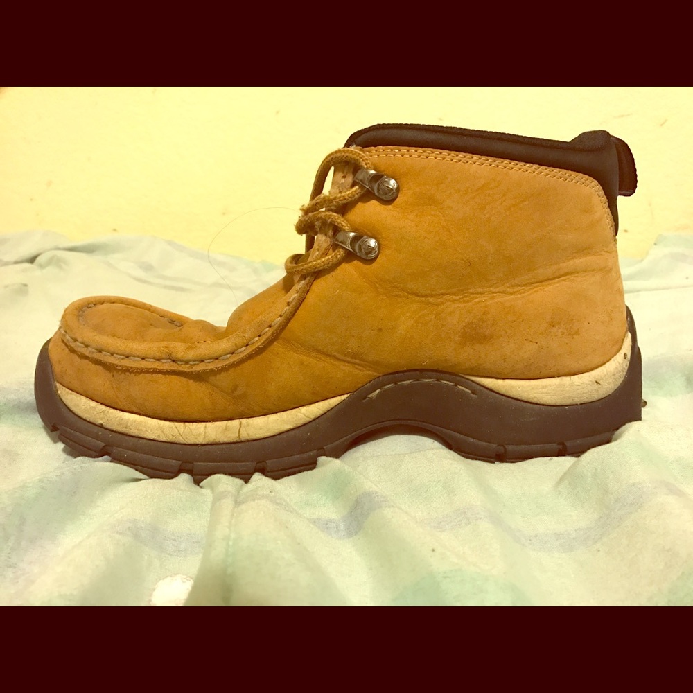 Size 10 Tan Work Boots