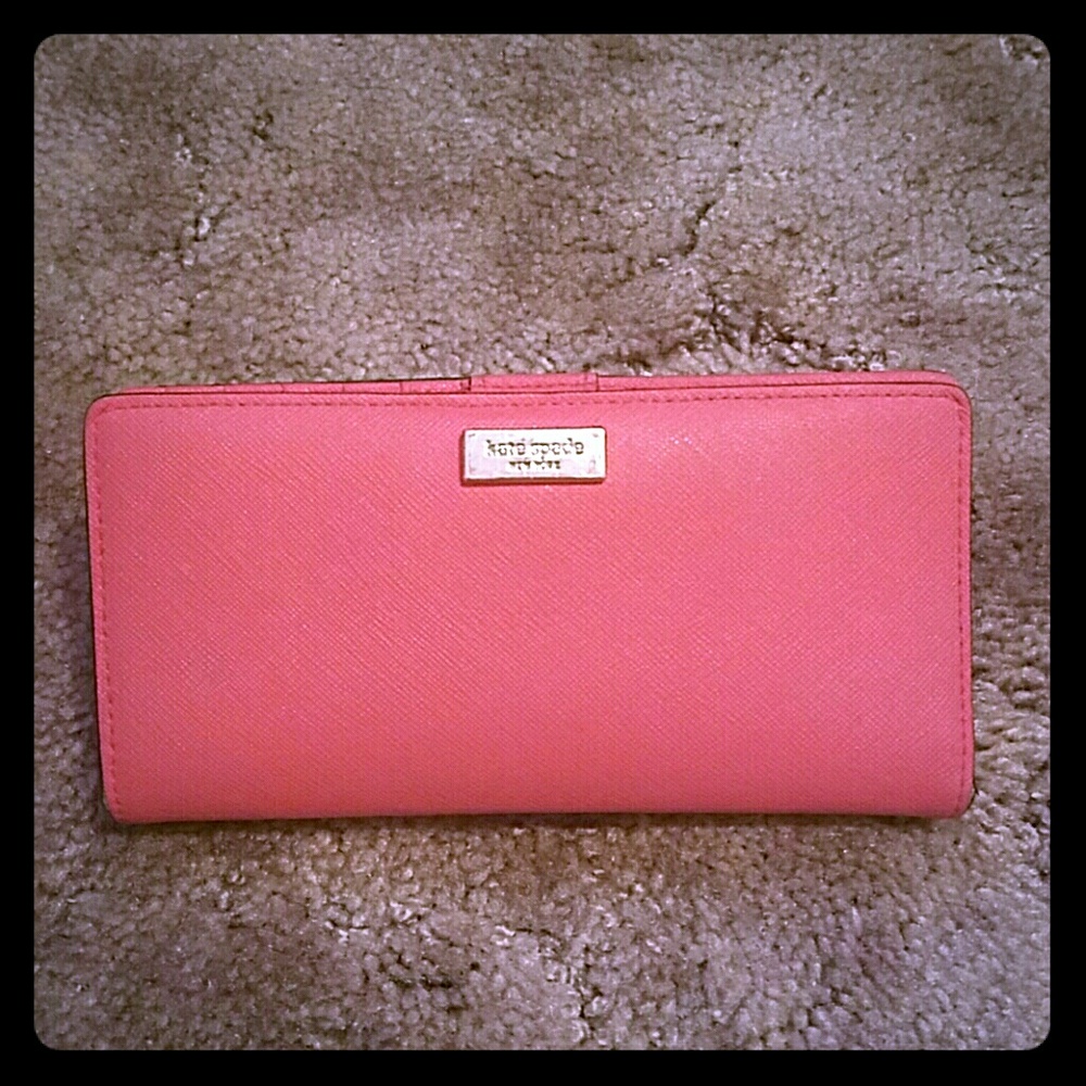 Pink Kate Spade Wallet