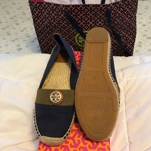 Brand new tory burch espadrilles