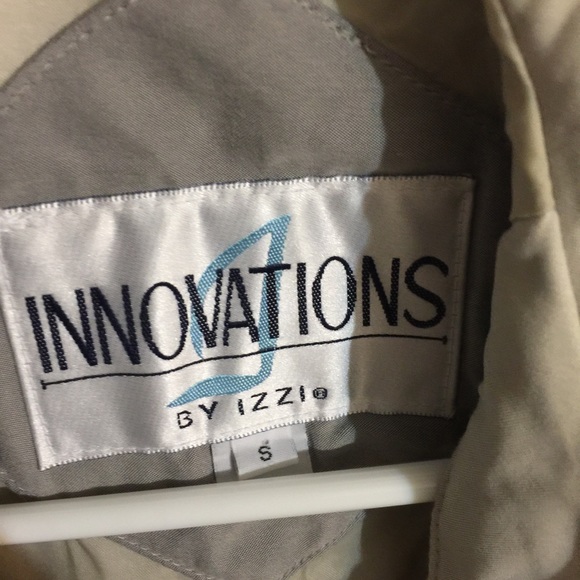 Manteau Izzi Coat – Taille M – Gris Argent Iridescent – Doublé 100% Nylon – Occasion Très Bon État