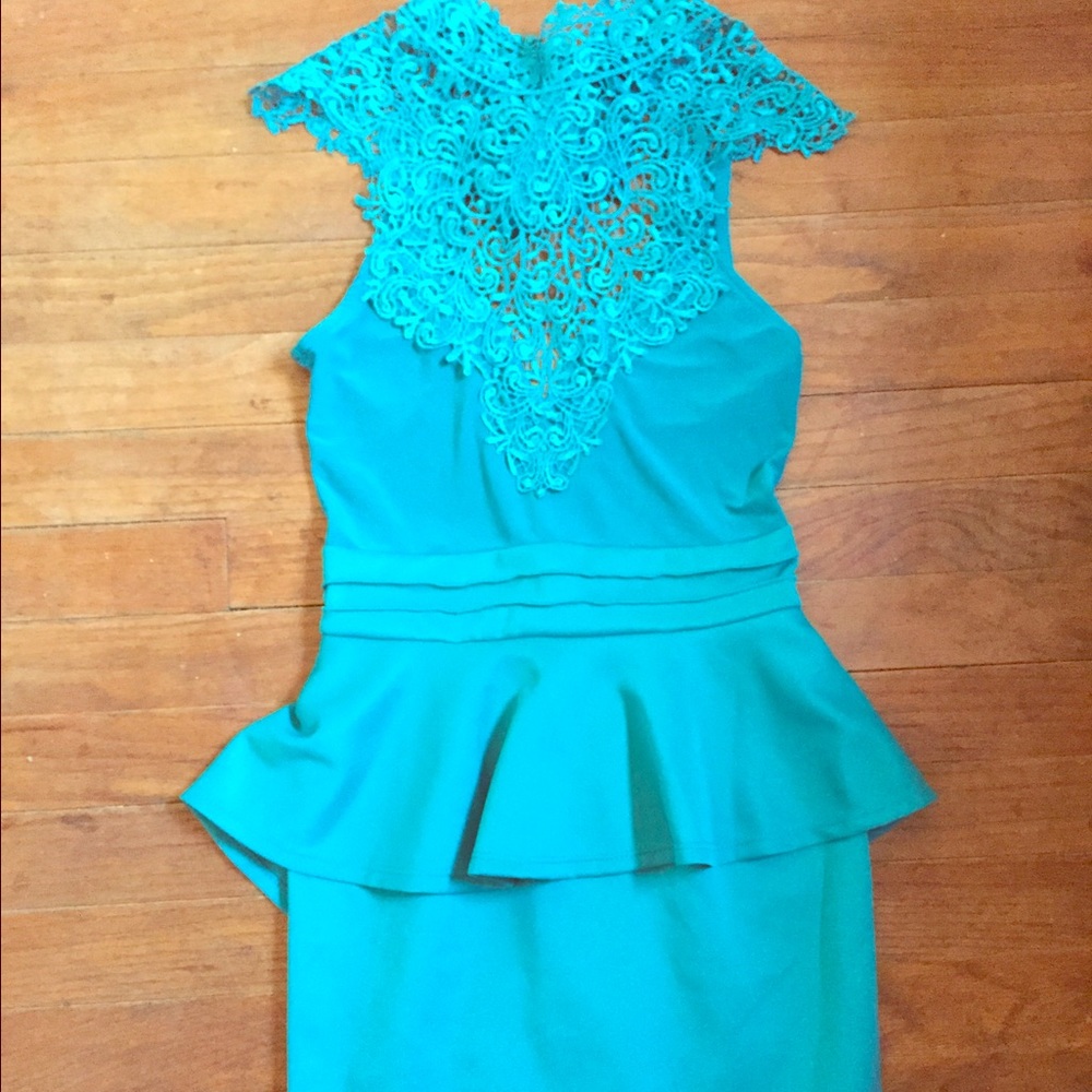 Homecoming/Prom Dress💚💙💃🏽👗