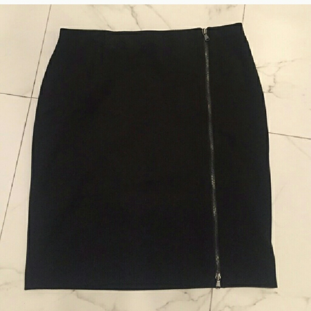 Ann Taylor zipper front skirt