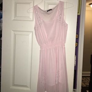 Pinky flowy dress