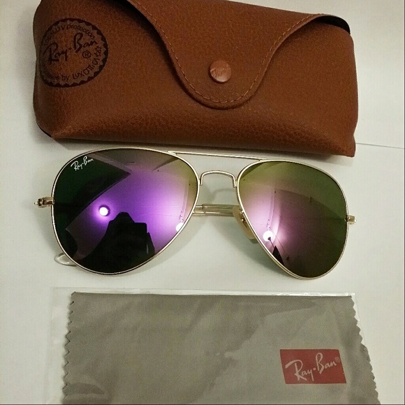 Ray-Ban Accessories - Ray-ban Purple Aviator