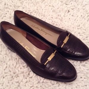 Designer Salvatore Ferragamo shoes