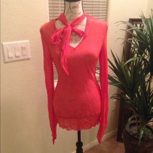 Beautiful summer tunic, top, colorful