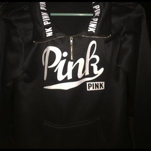PINK  Victoria secret half zip up