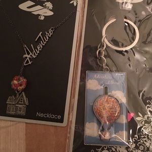 🎈UP!⛅️Necklace & Moving Keychain