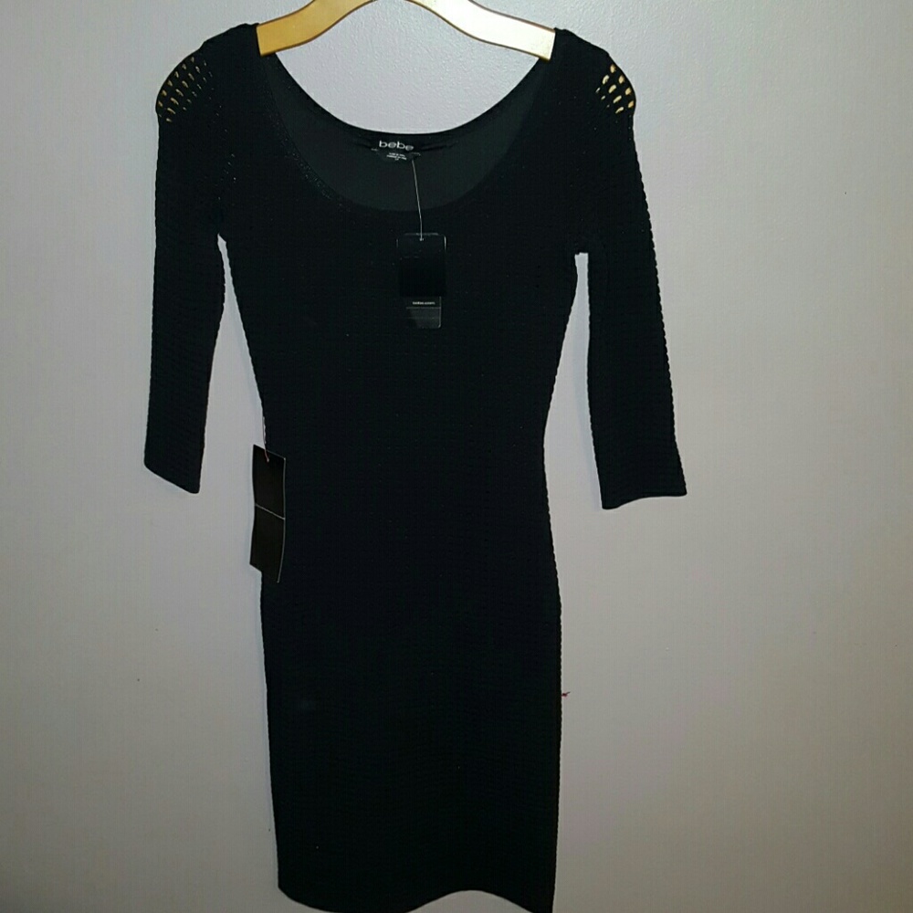 NWT BEBE bodycon midi dress