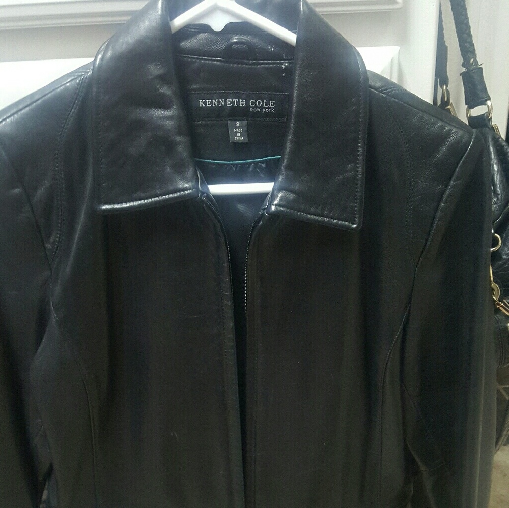 Leather jacket