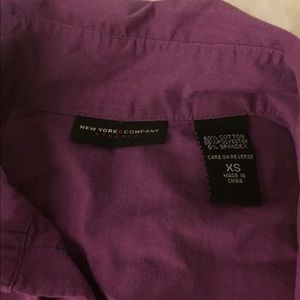 Plum fittest blouse