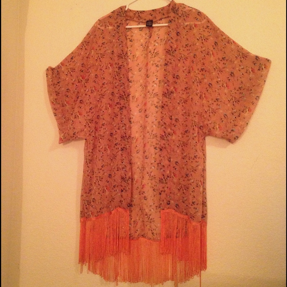 Pink kimono