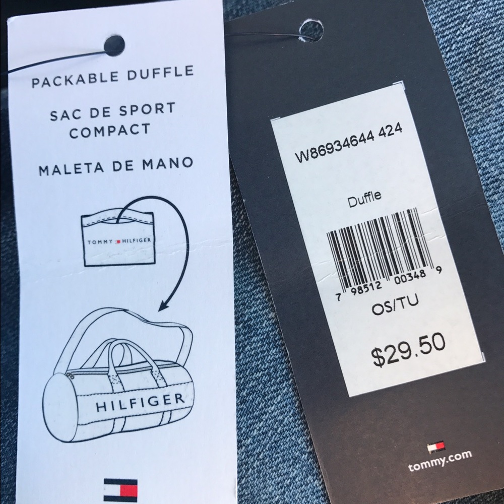 New blue Tommy with tag