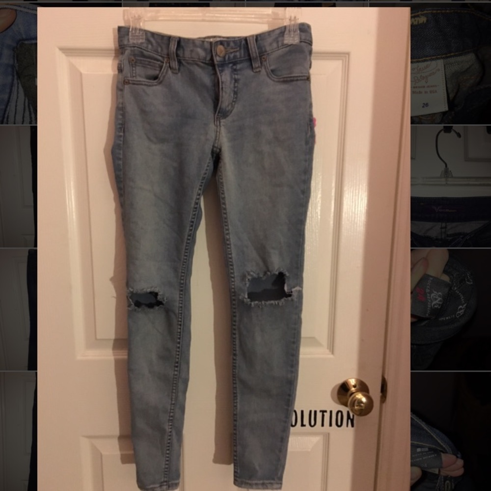 Free People skinny jeans