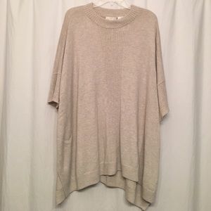 H&M fine knit poncho