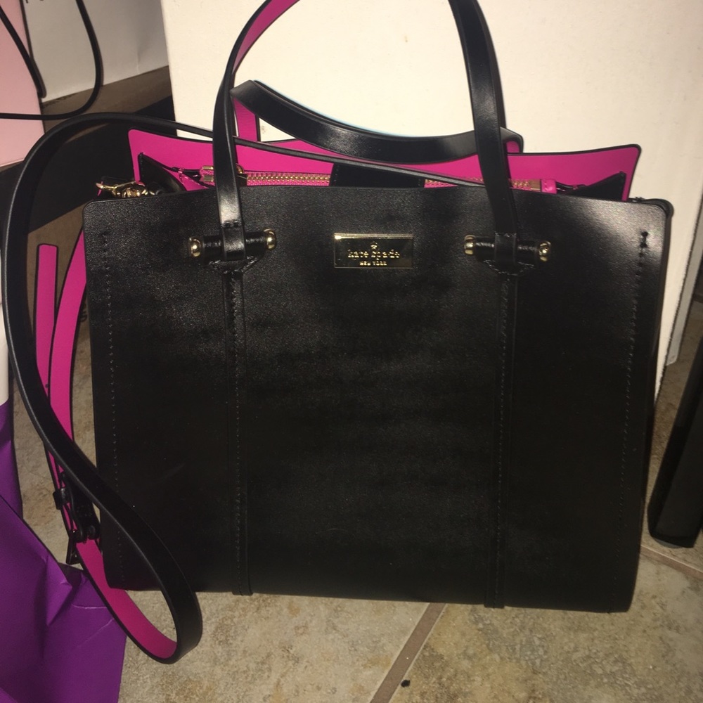 Brand new black kate spade purse