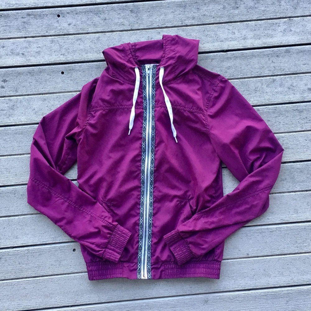 Aztec Design Windbreaker