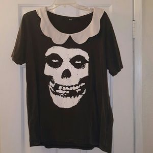 Modcloth misfits Peter Pan shirt xxl