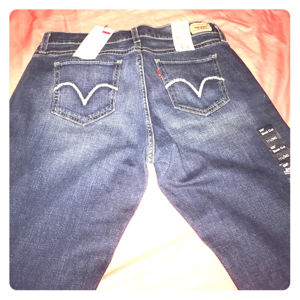 Levi's 528 Curvy Boot Cut Jeans size 11 Long