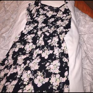 Floral Cotton on dress .
