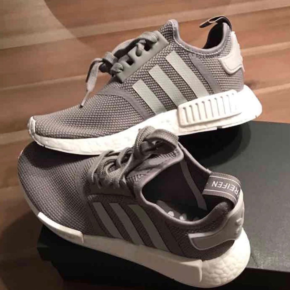 Grey Adidas nmd