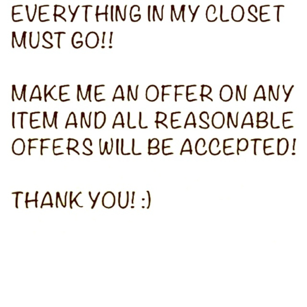 EVERYTHING MUST GO!! 🎉🎉