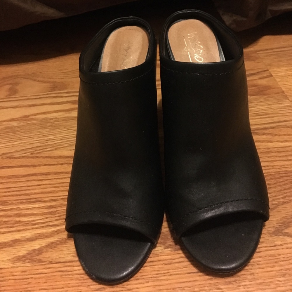 Black mules