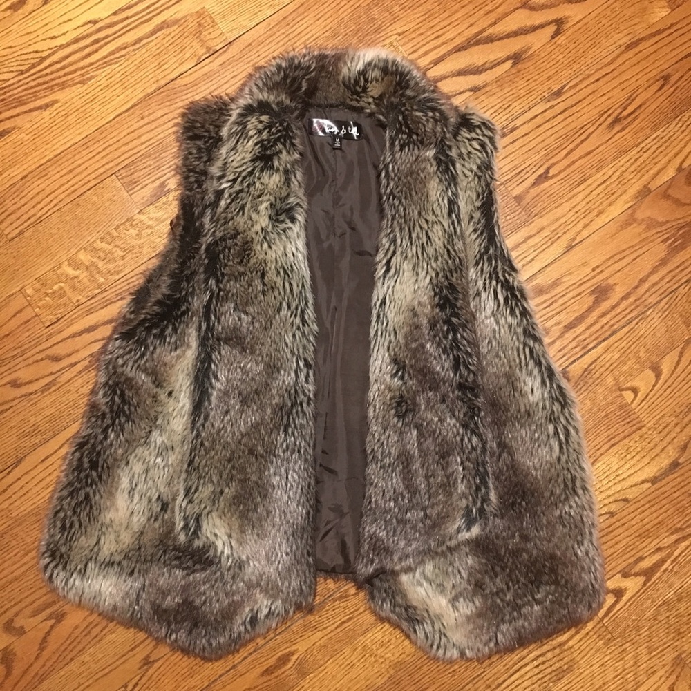 Faux Fur Vest from Francesca's